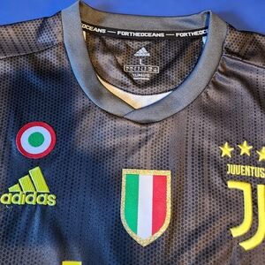 18-19 Juventus Third Away Black Soccer Jersey Shirt | Italia